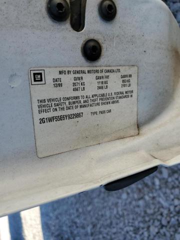 Photo 10 from auction – 2000 CHEVROLET IMPALA with VIN 2G1WF55E6Y9229867