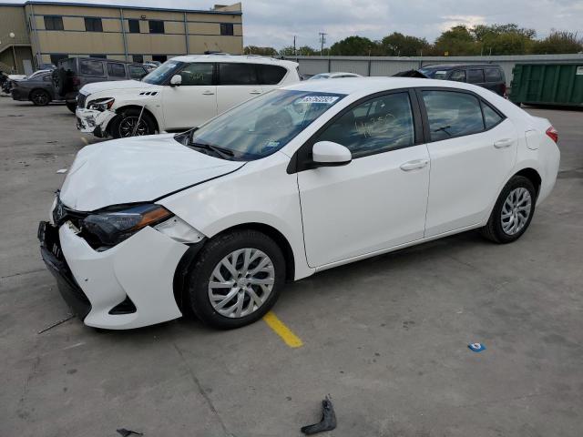 TOYOTA COROLLA L 2018 with VIN 5YFBURHE6JP760314 - Photo from auction