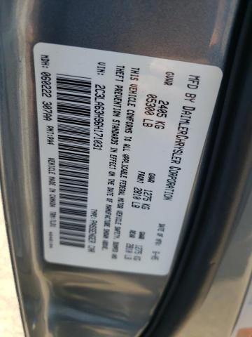 Photo 10 from auction – 2006 CHRYSLER 300C with VIN 2C3LA63H96H171031