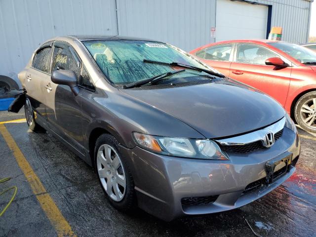 HONDA CIVIC LX 2011 with VIN 19XFA1F53BE013044 - Photo from auction