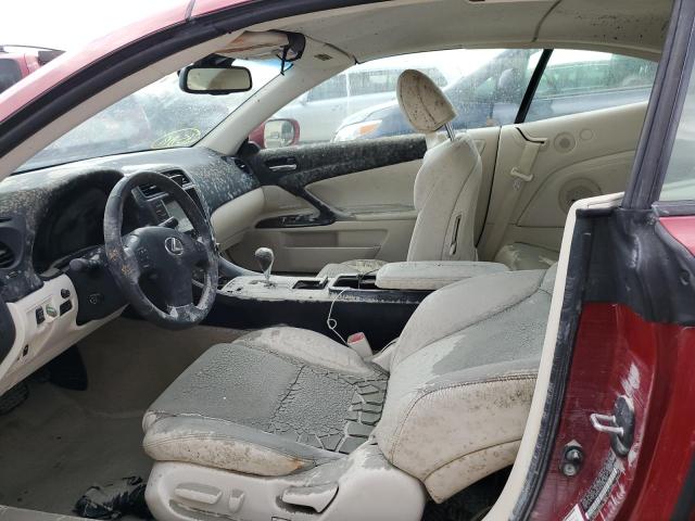 Photo 5 from auction – 2010 LEXUS IS 250 with VIN JTHFF2C25A2506722
