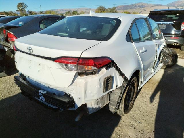 Photo 4 from auction – 2022 TOYOTA COROLLA LE with VIN 5YFEPMAE3NP280058