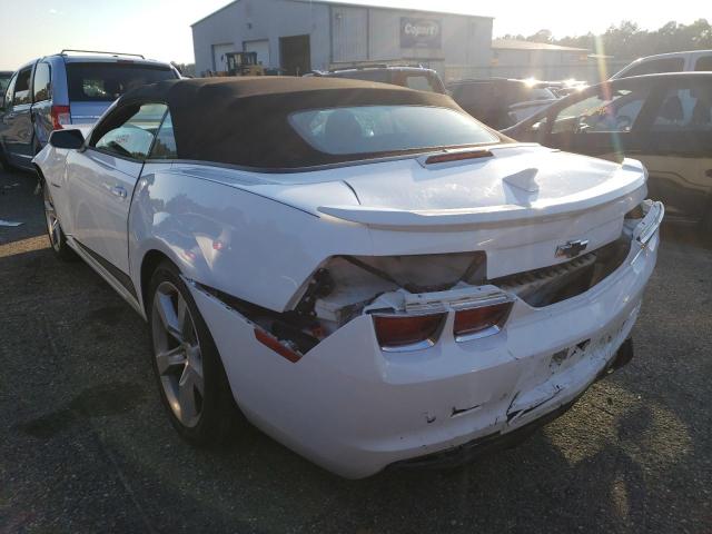 Photo 3 from auction – 2013 CHEVROLET CAMARO LT with VIN 2G1FB3D39D9153989