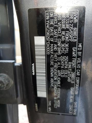 Photo 10 from auction – 2007 VOLVO XC90 with VIN YV4CZ982971349009