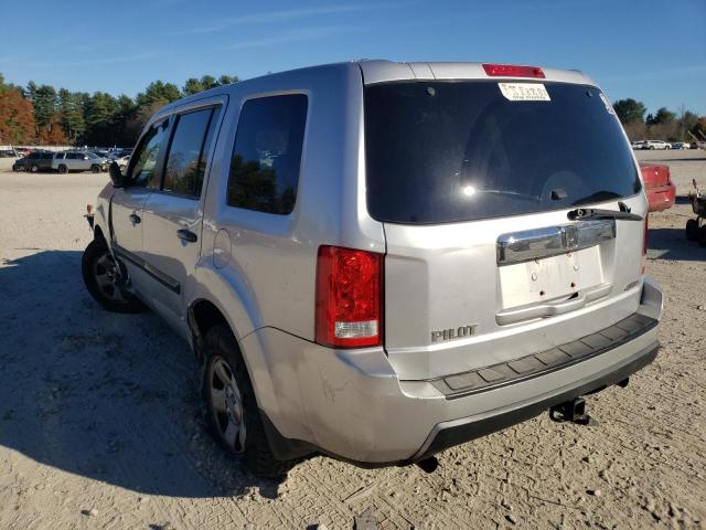 Photo 3 from auction – 2011 HONDA PILOT LX with VIN 5FNYF4H22BB014971