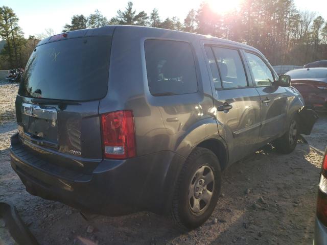 Photo 4 from auction – 2014 HONDA PILOT LX with VIN 5FNYF4H25EB011373