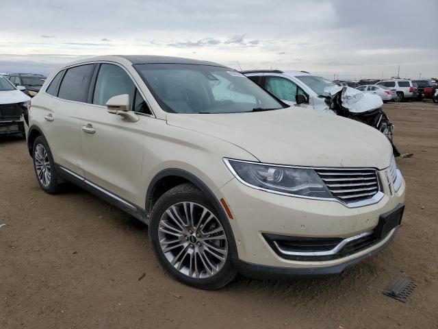 LINCOLN MKX RESERV 2016 with VIN 2LMTJ8LR5GBL66371 - Photo from auction