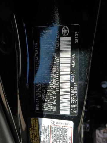 Photo 10 from auction – 2006 TOYOTA AVALON with VIN 4T1BK36B46U144130