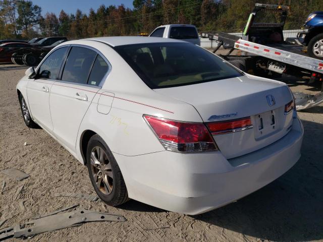 Photo 3 from auction – 2012 HONDA ACCORD SE with VIN 1HGCP2F67CA191416