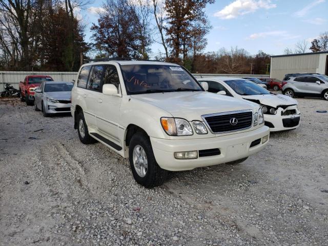 LEXUS LX 470 1999 with VIN JT6HT00W3X0042596 - Photo from auction