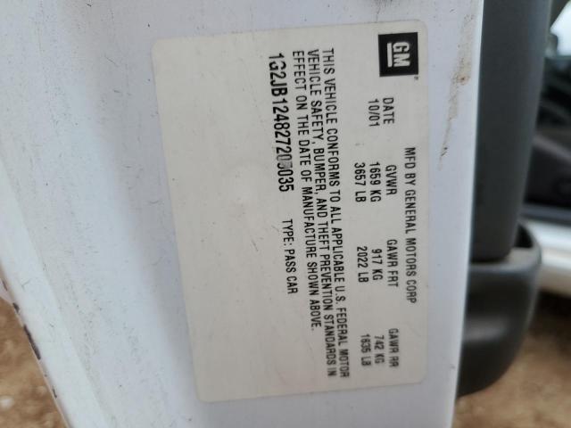 Photo 10 from auction – 2002 PONTIAC SUNFIRE SE with VIN 1G2JB124827205035