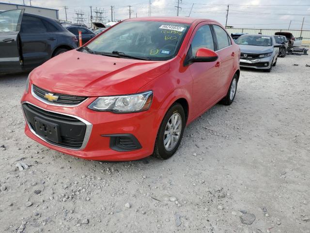 Photo 2 from auction – 2017 CHEVROLET SONIC LT with VIN 1G1JD5SH9H4122135