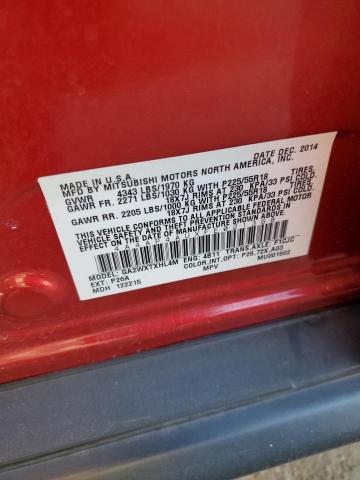 صورة رقم 10 من المزاد - 2015 MITSUBISHI OUTLANDER مع VIN 4A4AP4AUXFE021368