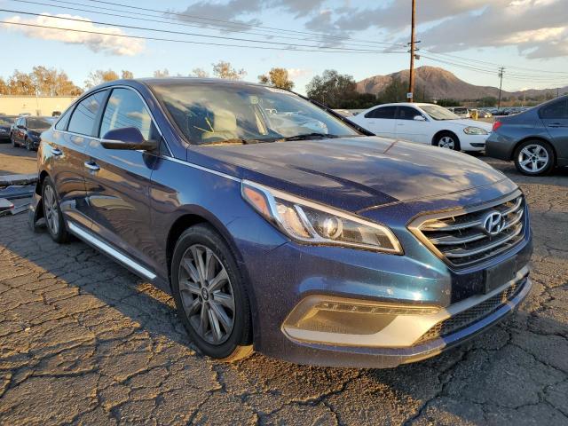 HYUNDAI SONATA SPO 2017 with VIN 5NPE34AF9HH577678 - Photo from auction