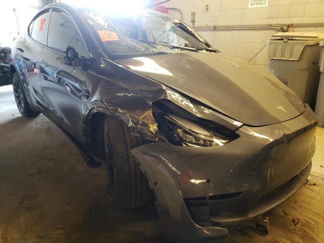 TESLA MODEL Y 2022 with VIN 7SAYGDEE4NF420785 - Photo from auction