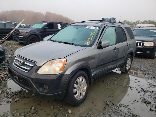 Photo 2 from auction – 2005 HONDA CR-V EX with VIN JHLRD77885C046586
