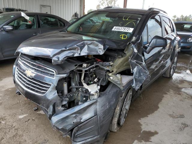 Photo 2 from auction – 2016 CHEVROLET TRAX 1LT with VIN 3GNCJLSBXGL129619