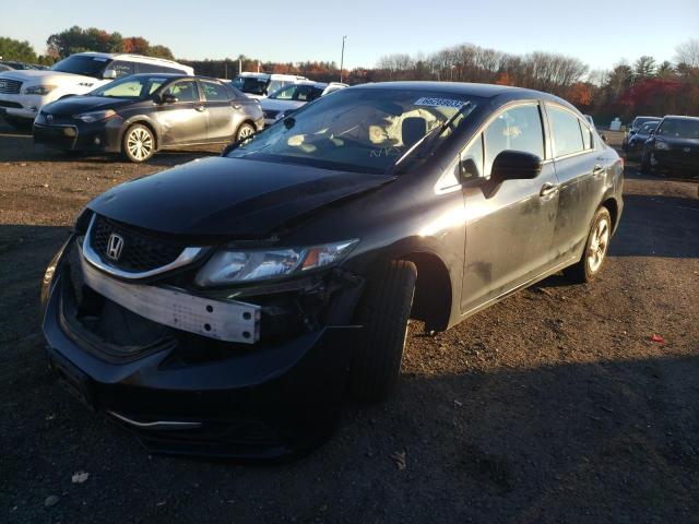 Photo 2 from auction – 2014 HONDA CIVIC LX with VIN 2HGFB2F58EH525654