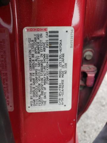 Photo 10 from auction – 2003 TOYOTA COROLLA CE with VIN JTDBR32EX30041880