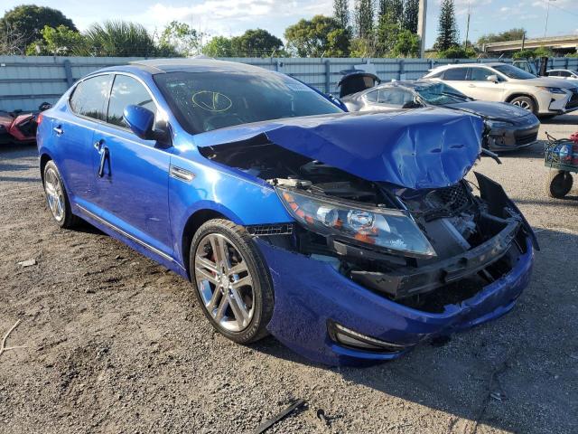 KIA OPTIMA SX 2013 with VIN 5XXGR4A60DG135384 - Photo from auction