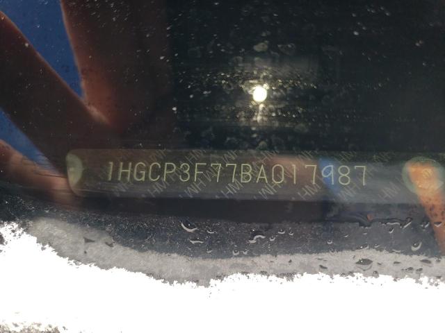 Photo 10 from auction – 2011 HONDA ACCORD EX with VIN 1HGCP3F77BA017987