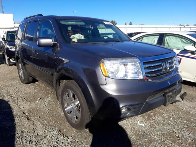 HONDA PILOT TOUR 2014 with VIN 5FNYF4H95EB050493 - Photo from auction