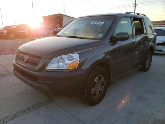 Photo 2 from auction – 2005 HONDA PILOT EX with VIN 5FNYF18415B008454