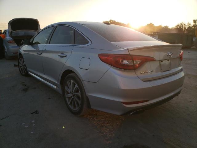 Photo 3 from auction – 2016 HYUNDAI SONATA SPO with VIN 5NPE34AF2GH392192