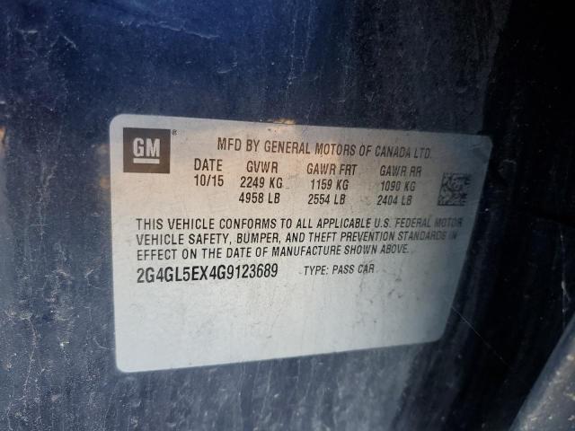 Photo 10 from auction – 2016 BUICK REGAL with VIN 2G4GL5EX4G9123689