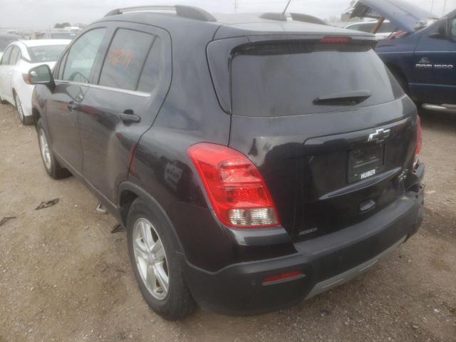 Photo 3 from auction – 2016 CHEVROLET TRAX 1LT with VIN KL7CJPSB0GB744095