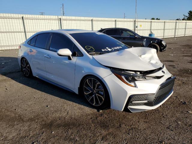 TOYOTA COROLLA SE 2020 with VIN 5YFM4RCE8LP024946 - Photo from auction