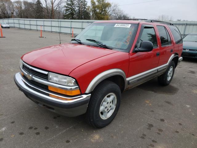 Photo 2 from auction – 1998 CHEVROLET BLAZER with VIN 1GNDT13W8W2160808
