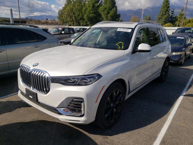 Photo 2 from auction – 2020 BMW X7 XDRIVE4 with VIN 5UXCW2C05L9B32529