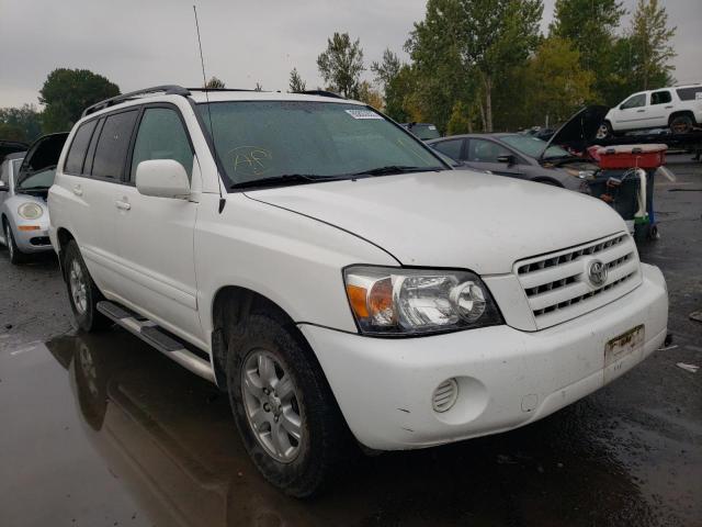 TOYOTA HIGHLANDER 2004 with VIN JTEEP21A840053535 - Photo from auction