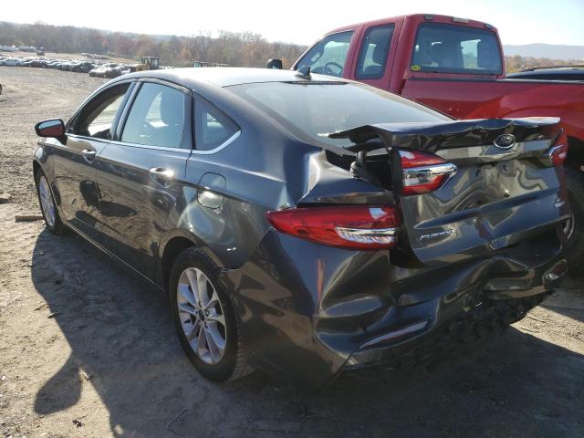 Photo 3 from auction – 2019 FORD FUSION SE with VIN 3FA6P0HD8KR276125