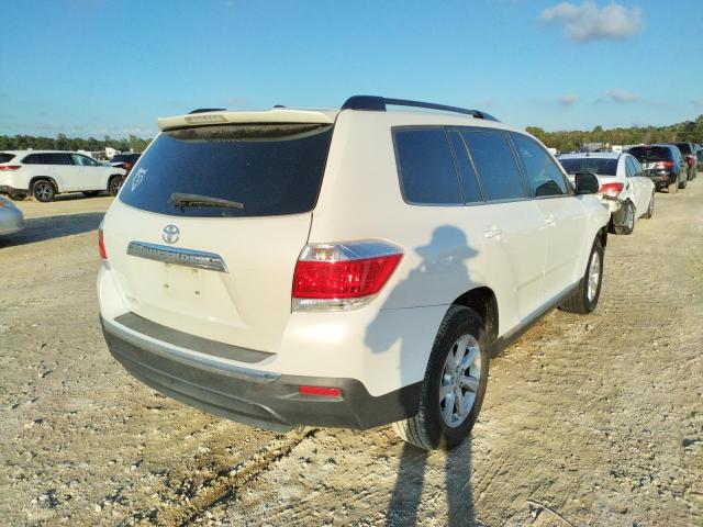 Photo 4 from auction – 2012 TOYOTA HIGHLANDER with VIN 5TDZK3EH1CS079312