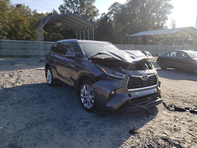 TOYOTA HIGHLANDER 2020 with VIN 5TDXBRCH6LS013626 - Photo from auction