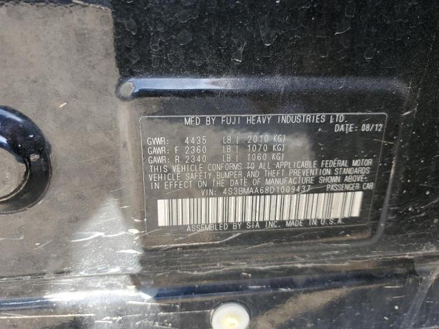 Photo 10 from auction – 2013 SUBARU LEGACY 2.5 with VIN 4S3BMAA68D1009437