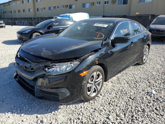 Photo 2 from auction – 2016 HONDA CIVIC LX with VIN 19XFC2F53GE061098