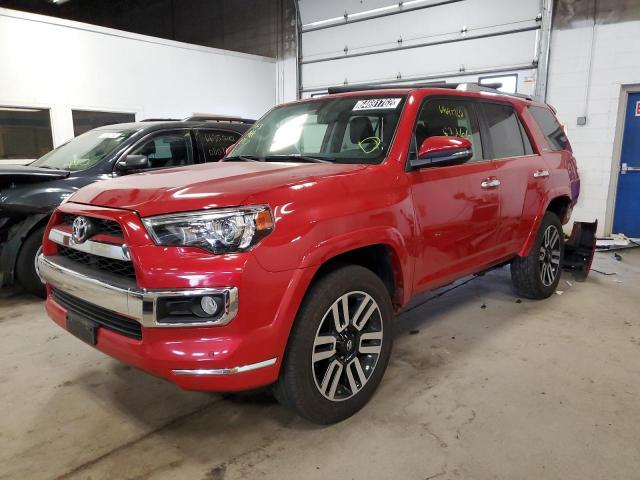 Photo 2 from auction – 2018 TOYOTA 4RUNNER SR with VIN JTEBU5JRXJ5580025