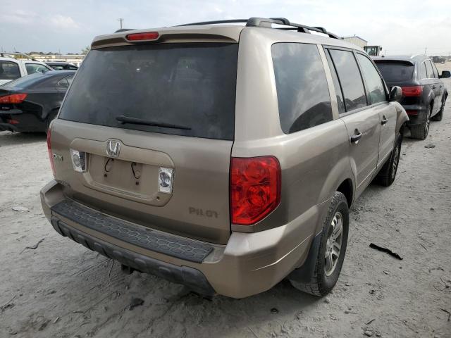 Photo 4 from auction – 2004 HONDA PILOT EXL with VIN 2HKYF186X4H518786
