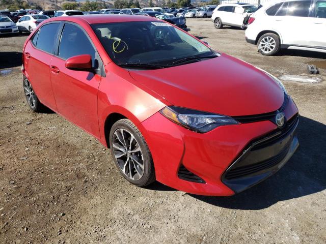 TOYOTA COROLLA L 2017 with VIN 5YFBURHE1HP608628 - Photo from auction