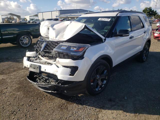 Photo 2 from auction – 2018 FORD EXPLORER S with VIN 1FM5K8GT1JGA56032