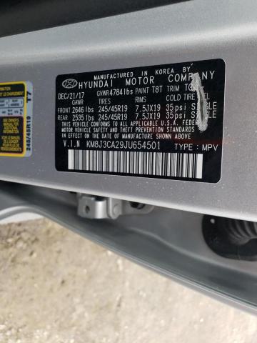 Photo 10 from auction – 2018 HYUNDAI TUCSON VAL with VIN KM8J3CA29JU654501