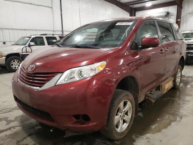 Photo 2 from auction – 2015 TOYOTA SIENNA LE with VIN 5TDKK3DC2FS589292