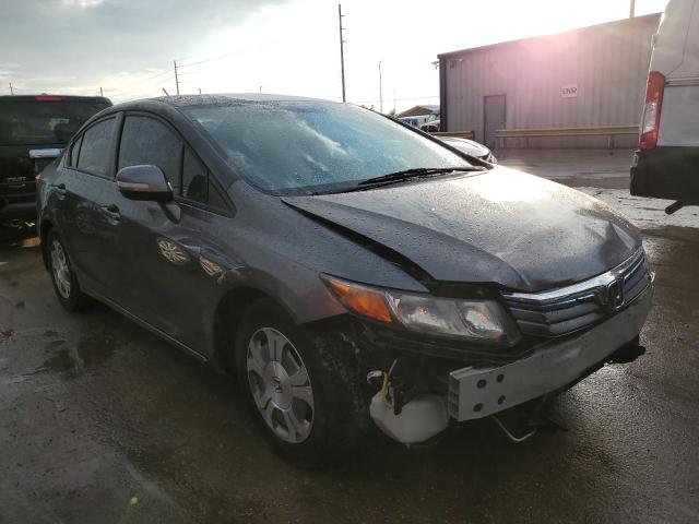 HONDA CIVIC HYBR 2012 with VIN JHMFB4F36CS007586 - Photo from auction
