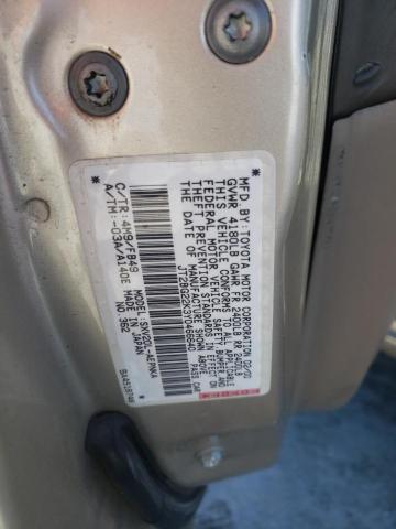 Photo 10 from auction – 2000 TOYOTA CAMRY CE with VIN JT2BG22K3Y0466640