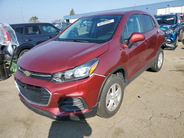 Photo 2 from auction – 2021 CHEVROLET TRAX LS with VIN KL7CJNSM5MB366602