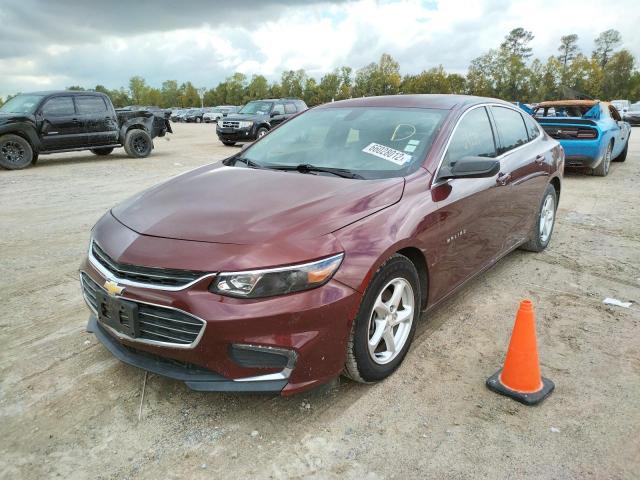Photo 2 from auction – 2016 CHEVROLET MALIBU LS with VIN 1G1ZB5ST0GF301731
