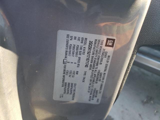 Photo 10 from auction – 2007 CHEVROLET SILVERADO with VIN 2GCEK19J171671743